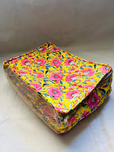 Load image into Gallery viewer, Sooti Petticoat Organizer - Floral Yellow | Set of 2 | Reused To Keep Clothes As Well