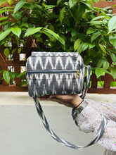 Load image into Gallery viewer, White & Grey Love - Rectangle Sling Bag