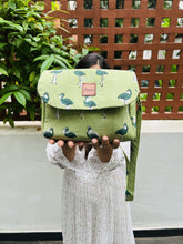 Load image into Gallery viewer, Flamingo Green Love - Rectangle Sling Bag