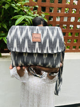 Load image into Gallery viewer, White & Grey Love - Rectangle Sling Bag