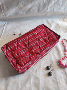 Sooti Jewellery Organizer -Ikat Red