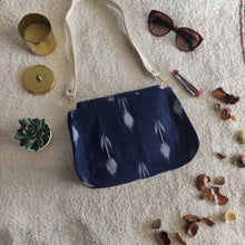 Load image into Gallery viewer, Baguette Bag - Ikat Blue