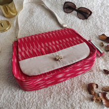 Load image into Gallery viewer, Baguette Bag - Ikat Red