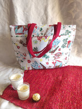 Load image into Gallery viewer, Hawaiian Vibes Red | Tote Bag | Shoulder Bag