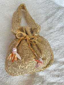 Sooti potli bag size : 8 by 9.5 Inches