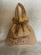 Load image into Gallery viewer, Sooti Potli Bag - Stripes With Tassels