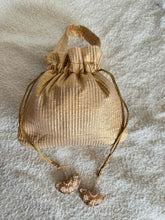 Load image into Gallery viewer, Sooti Potli Bag Golden Stripes 