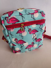 Load image into Gallery viewer, Flamingo Canvas - Sling Bag