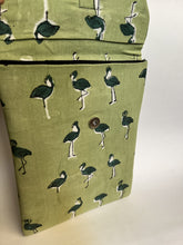Load image into Gallery viewer, Sooti iPad Sleeve – Flamingo Green