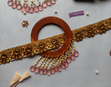 Load image into Gallery viewer, Sooti Belt - Golden Flower | Wedding Collection
