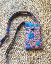 Load image into Gallery viewer, Mobile Sling Bag - Floral Pink