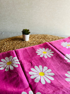 Saree - Pink Floral