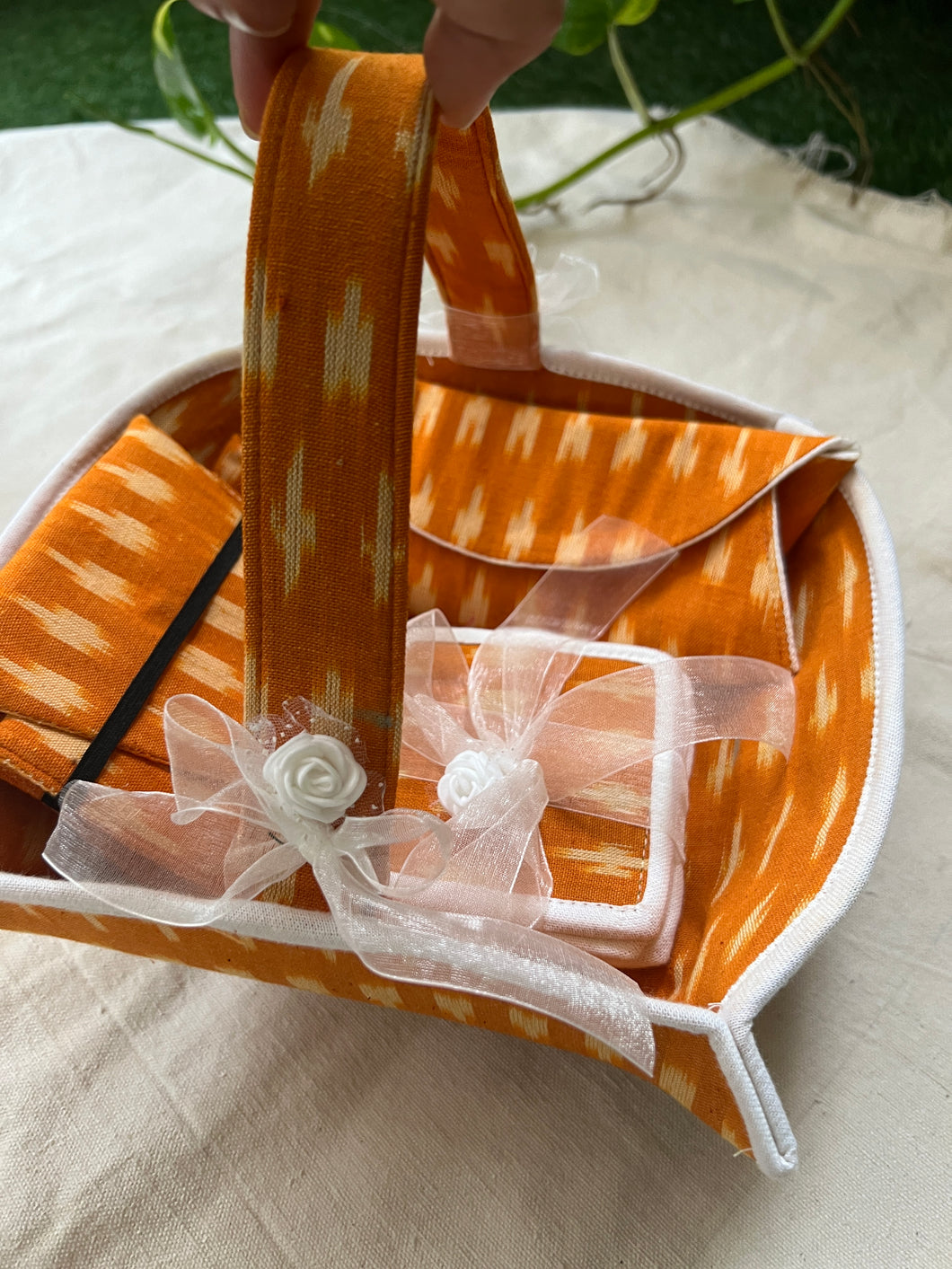 Sooti Gift Hamper - Ikat Orange