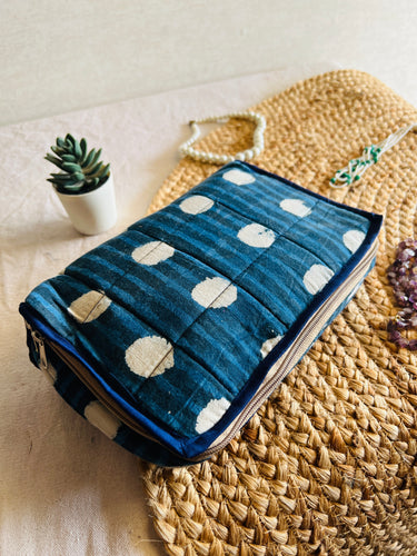 Sooti Jewellery Organizer - Indigo Polka