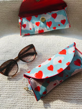 Load image into Gallery viewer, Sunglasses Cover - All Hearts