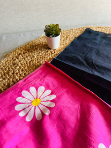 Saree - Pink Floral