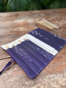 Sooti X Carragreen Mini Organiser - Ikat Blue Love