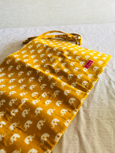 Sooti X Carragreen Stationary Pouch - Elie Yellow Love