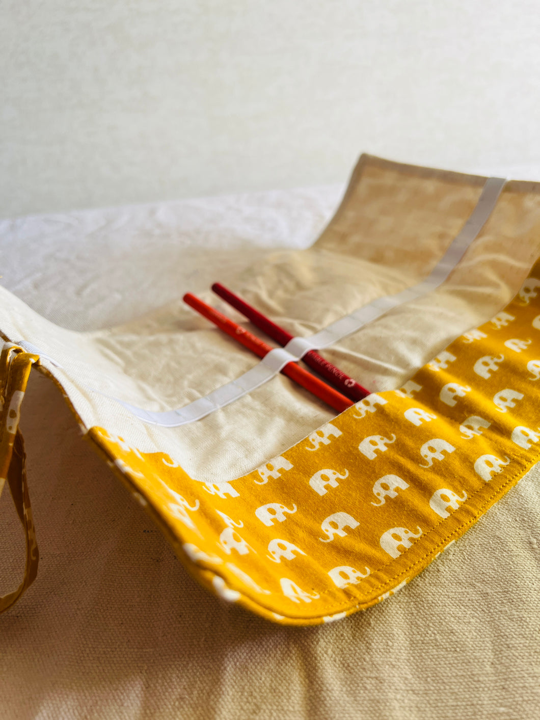 Sooti X Carragreen Stationary Pouch - Elie Yellow Love