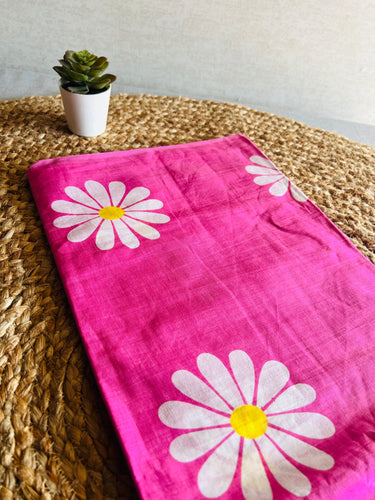 Saree - Pink Floral