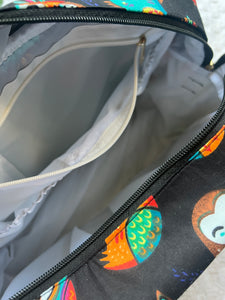 Diaper Bag - Owl Love Black | PREORDER