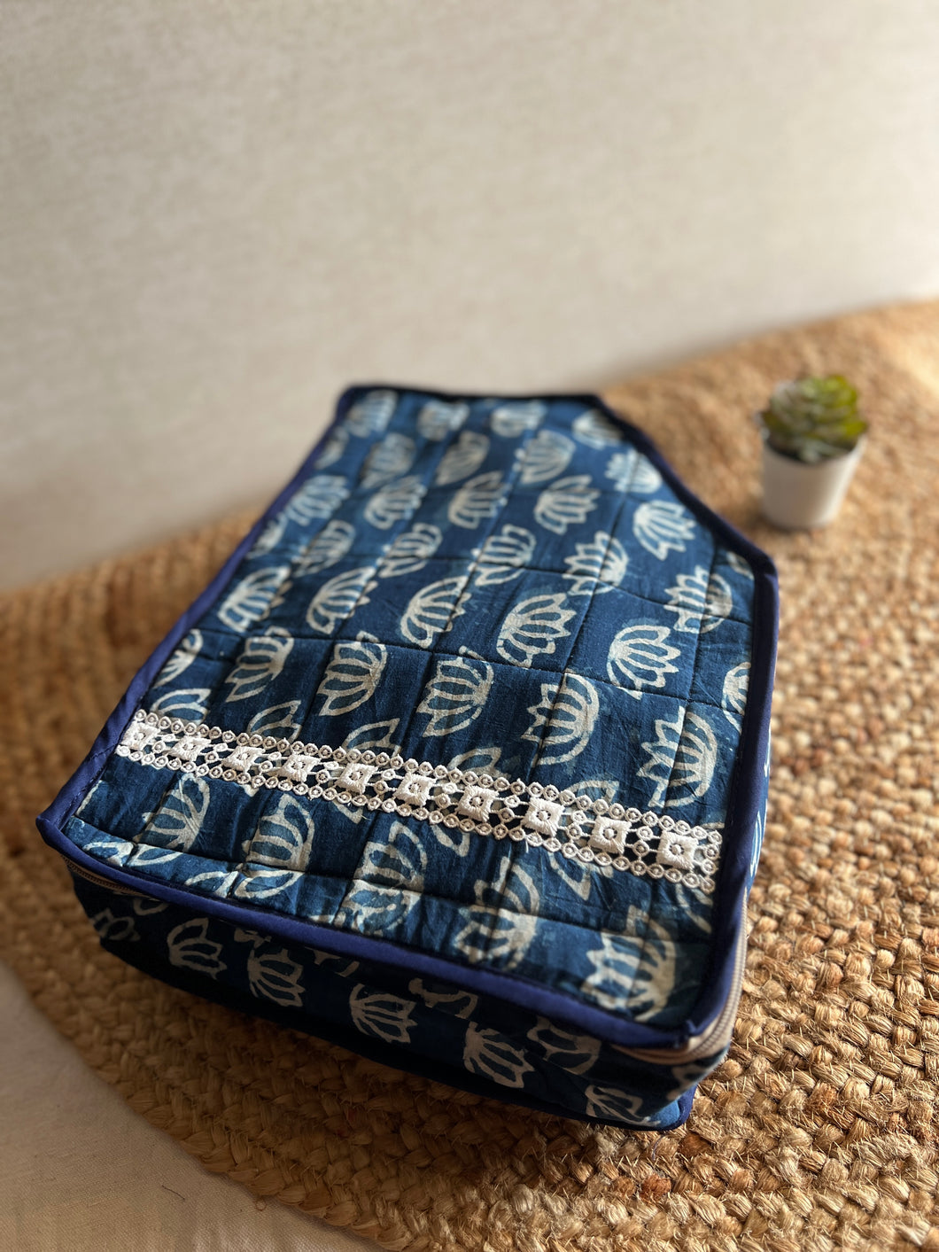 Sooti Blouse Organizer - Indigo Lotus | Set of 2