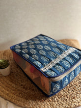 Load image into Gallery viewer, Sooti Petticoat Organizer - Indigo Lotus | Set of 2 | Reused To Keep Clothes As Well