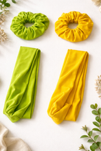 Load image into Gallery viewer, Scarf Scrunchies - Set of 2