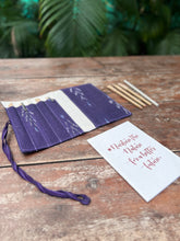 Load image into Gallery viewer, Sooti X Carragreen Mini Organiser - Ikat Blue Love