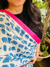 Load image into Gallery viewer, Saree - Elie Blue