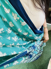 Load image into Gallery viewer, Saree - Birdie Green