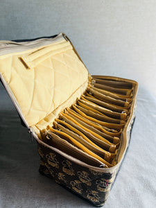 Sooti Earring Organizer - Lotus Brown