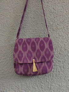 Sooti Sling Bag - Ikat Purple
