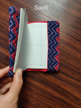 Load image into Gallery viewer, Sooti Passport Cover - Blue Stripes - Sooti.in