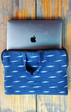Load image into Gallery viewer, Laptop Sleeves - Ikat Blue