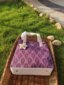 Tote Bag Ikat Purple