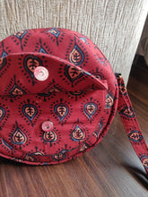 Load image into Gallery viewer, Round Sling Bag - Laal Paan