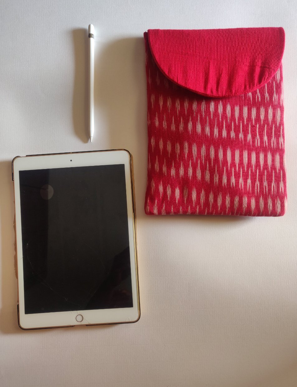 Sooti iPad Sleeve – Ikat Red