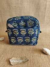 Load image into Gallery viewer, Lotus Blue - Ruffle Pouch Bag