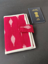 Load image into Gallery viewer, Sooti Passport wallet can hold 2 passports and few frequent flyer / ID Cards.