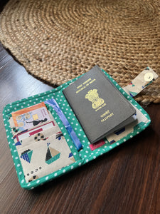 Sooti Passport Wallet For 1 Passport – Boats