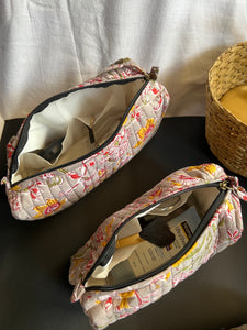 Sooti Quilted Pouches - Travel Pouches in set of 3