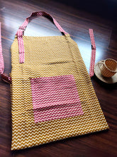 Load image into Gallery viewer, Sooti Apron - Stripes Yellow