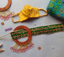 Load image into Gallery viewer, Sooti Belt - Green Kundan | Wedding Collection